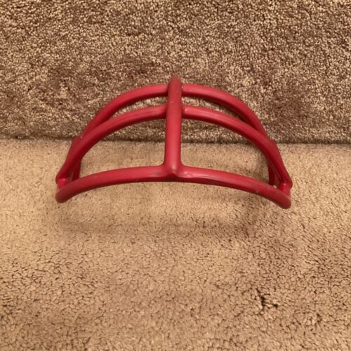 Vintage Original Schutt 1969 NJOP Large Red Dot Red Football Helmet Face Mask Sporting Goods:Team Sports:Football:Clothing, Shoes & Accessories:Helmets & Hats Schutt