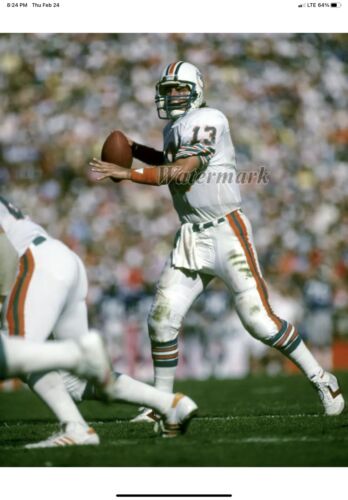 Vintage Rawlings HCVP Football Helmet Custom Miami Dolphins Dan Marino 1980 Sports Mem, Cards & Fan Shop:Fan Apparel & Souvenirs:Football-NFL Riddell