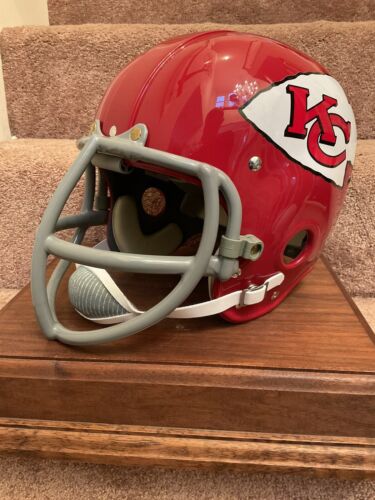 RK2 Husky Vintage Style Suspension Football Helmet Kansas City Chiefs Bobby Bell Sports Mem, Cards & Fan Shop:Fan Apparel & Souvenirs:Football-NFL WESTBROOKSPORTSCARDS   