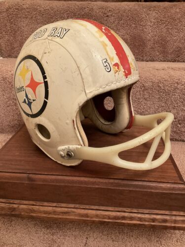 Original Vintage Rare Wilson Football Helmet Exterior Padded Top Rare facemask Sports Mem, Cards & Fan Shop:Fan Apparel & Souvenirs:Football-NFL Riddell