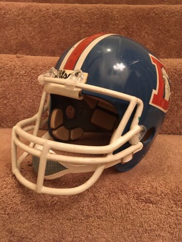 Vintage Original Authentic Wilson F2101 Football Helmet Denver Broncos Elway Sports Mem, Cards & Fan Shop:Fan Apparel & Souvenirs:Football-NFL Riddell