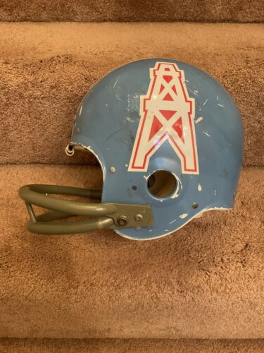 Vintage Wilson F-2005 Size 7 Football Helmet Very Clean 1974 Houston Oilers Sports Mem, Cards & Fan Shop:Fan Apparel & Souvenirs:Football-NFL Riddell