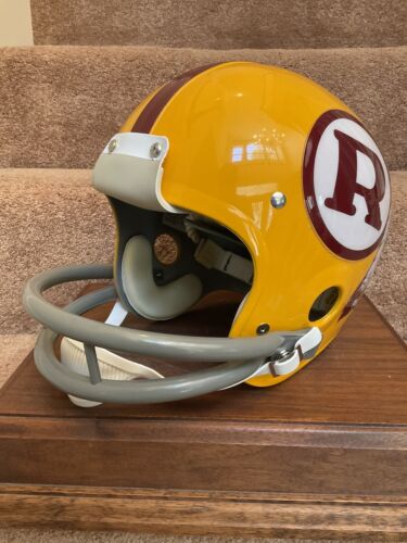 TK2 Style Football Helmet 1972 Washington Redskins Pat Fischer Lombardi R Style Sports Mem, Cards & Fan Shop:Autographs-Original:Football-NFL:Helmets WESTBROOKSPORTSCARDS   