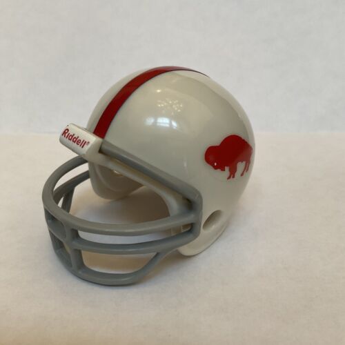 Buffalo Bills Riddell NFL Pocket Pro Throwback Custom Concept Silver Helmet Sports Mem, Cards & Fan Shop:Fan Apparel & Souvenirs:Football-NFL Riddell