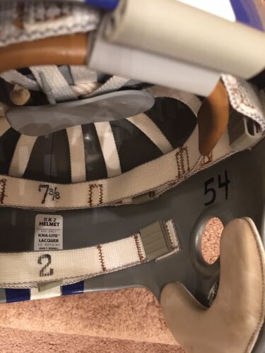 Riddell Kra-Lite RK2 Suspension Football Helmet 1966 Dallas Cowboys Chuck Howley Sports Mem, Cards & Fan Shop:Fan Apparel & Souvenirs:Football-NFL Riddell