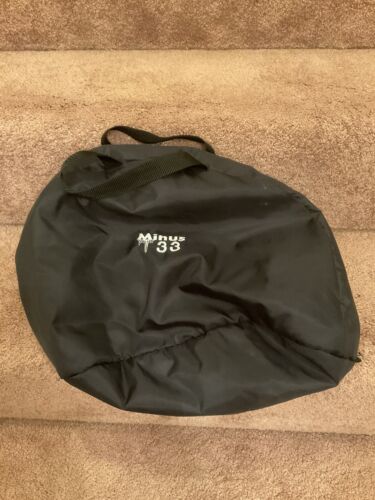 Minus 33 Black Fleeced Lined Zipper Helmet Bag with Handles & Ventilation Hole Sports Mem, Cards & Fan Shop:Fan Apparel & Souvenirs:Football-NFL Air