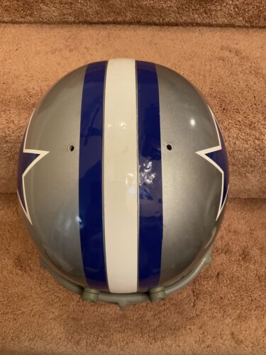 Riddell Kra-Lite TK Suspension Football Helmet 1966 Dallas Cowboys- Bob Lilly Sports Mem, Cards & Fan Shop:Fan Apparel & Souvenirs:Football-NFL Riddell   