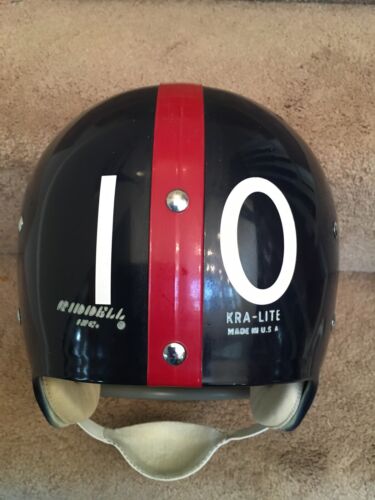 Riddell Kra-Lite TK2 Suspension Football Helmet 1970 New York Giants Tarkenton Sports Mem, Cards & Fan Shop:Fan Apparel & Souvenirs:Football-NFL Riddell