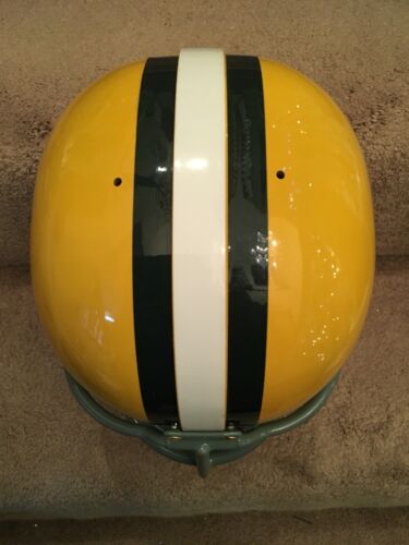 Riddell Kra-Lite RK2 Suspension Green Bay Packers Football Helmet Jerry Kramer Sports Mem, Cards & Fan Shop:Fan Apparel & Souvenirs:Football-NFL Riddell