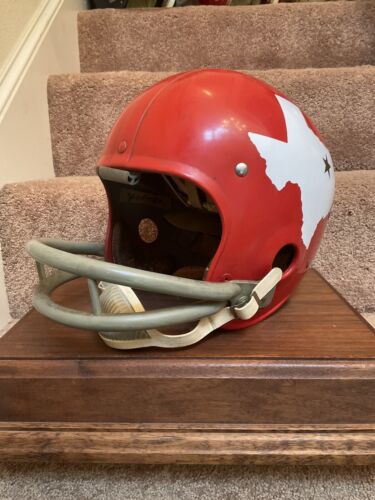 Vintage Original Riddell Kra-Lite TK2 1962 Football Helmet Custom Dallas Texans Sports Mem, Cards & Fan Shop:Fan Apparel & Souvenirs:Football-NFL Riddell   