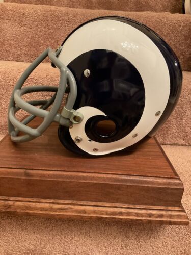 Los Angeles Rams Painted Horns RK2 Style Suspension Football Helmet Olsen Sports Mem, Cards & Fan Shop:Fan Apparel & Souvenirs:Football-NFL Riddell