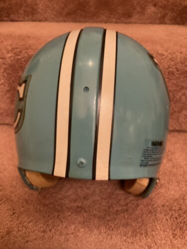 Vintage North Carolina Tar Heels 1981 Riddell PAC-3 Football Helmet Decals Sports Mem, Cards & Fan Shop:Fan Apparel & Souvenirs:College-NCAA Riddell