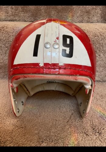 Cooper FH5 Original Suspension Small Youth Football Helmet Heavy Padding Sports Mem, Cards & Fan Shop:Fan Apparel & Souvenirs:Football-NFL WESTBROOKSPORTSCARDS