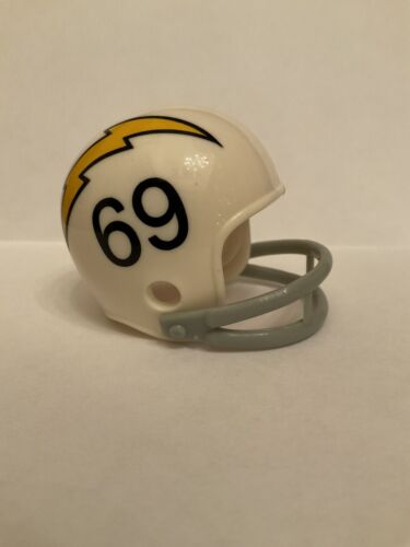 chargers mini football helmet San Diego Chargers Riddell Pocket Pro Helmet From 1969 AFL Throwback S – WESTBROOKSPORTSCARDS
