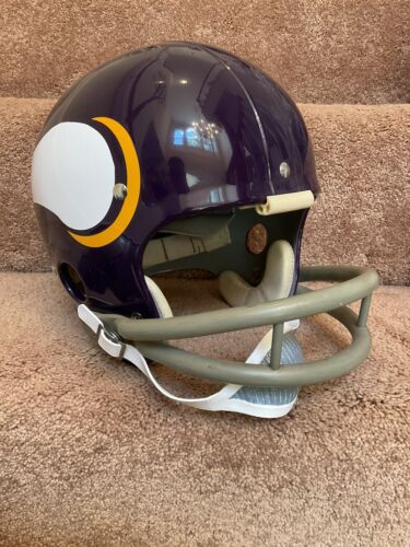 Riddell Kra-Lite TK2 Suspension Football Helmet 1973 Minnesota Vikings Krause Sports Mem, Cards & Fan Shop:Fan Apparel & Souvenirs:Football-NFL Riddell