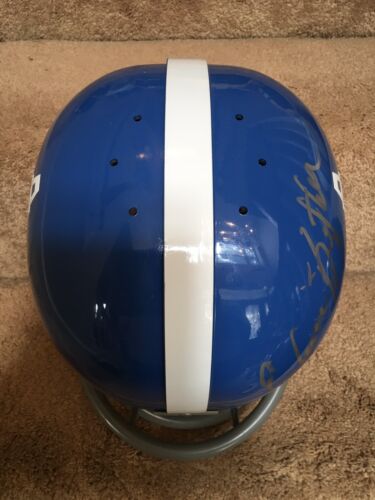 Riddell kra-Lite RK2 Suspension Football Helmet Houston Oilers Elvin Bethea Autograph Sports Mem, Cards & Fan Shop:Autographs-Original:Football-NFL:Helmets WESTBROOKSPORTSCARDS