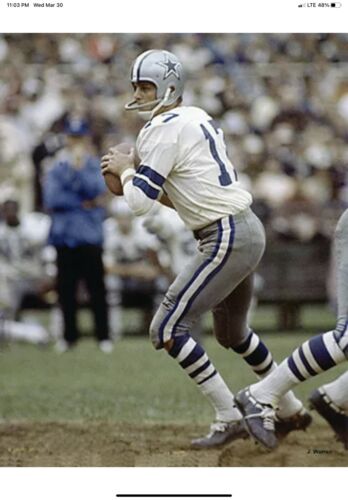 TK2 Style Suspension Football Helmet- 1967 Dallas Cowboys Don Meredith Sports Mem, Cards & Fan Shop:Fan Apparel & Souvenirs:Football-NFL Riddell   