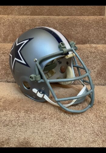 Riddell Kra-Lite II 1972 Suspension Football Helmet Dallas Cowboys John Niland Sports Mem, Cards & Fan Shop:Fan Apparel & Souvenirs:Football-NFL Riddell