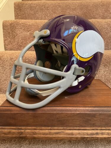 Minnesota Vikings “Big Horns” RK2 Style Suspension Football Helmet Alan Page Sports Mem, Cards & Fan Shop:Fan Apparel & Souvenirs:Football-NFL WESTBROOKSPORTSCARDS