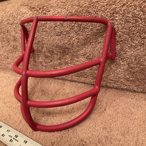 Vintage Original Schutt 1969 NJOP Large Red Dot Red Football Helmet Face Mask Sporting Goods:Team Sports:Football:Clothing, Shoes & Accessories:Helmets & Hats Schutt