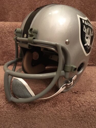 Riddell Kra-Lite RK2 Suspension 1964 Oakland Raiders Football Helmet OPO Mask Sports Mem, Cards & Fan Shop:Fan Apparel & Souvenirs:Football-NFL Riddell