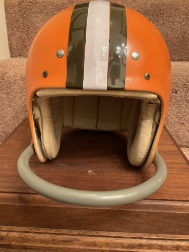 Original Vintage 1960s Wilson Football Helmet Size 6 7/8 Cleveland Browns Sports Mem, Cards & Fan Shop:Fan Apparel & Souvenirs:Football-NFL Wilson   