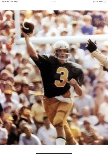 Vintage RIddell PAC-3 Football Helmet- Notre Dame Fighting Irish Joe Montana Sports Mem, Cards & Fan Shop:Fan Apparel & Souvenirs:College-NCAA Riddell