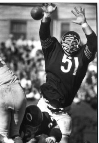 Original Vintage Wilson Football Helmet Custom Chicago Bears Dick Butkus Sports Mem, Cards & Fan Shop:Fan Apparel & Souvenirs:Football-NFL Wilson   