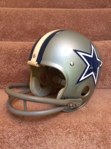 Vintage Riddell Kra-Lite TK2 Football Helmet-1971 Dallas Cowboys -Staubach Rare Sports Mem, Cards & Fan Shop:Fan Apparel & Souvenirs:Football-NFL WESTBROOKSPORTSCARDS