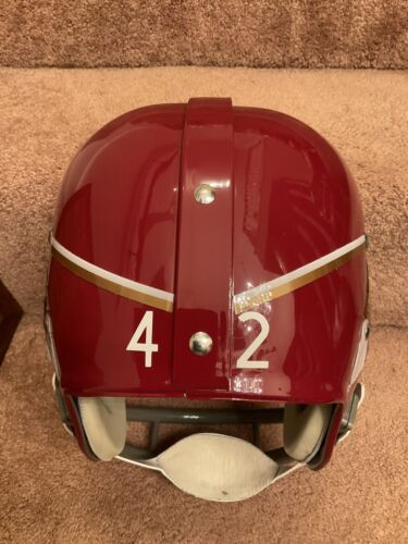 RK2 Style Football Helmet 1969 Washington Redskins Spear Cardinal Color Taylor Sports Mem, Cards & Fan Shop:Fan Apparel & Souvenirs:Football-NFL Riddell