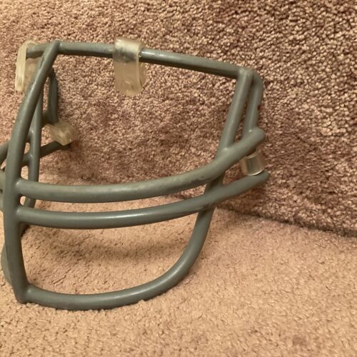 Vintage Schutt 1980 Double Wire NOP Red Dot Gray Football Helmet Face Mask- Rare Sporting Goods:Team Sports:Football:Clothing, Shoes & Accessories:Helmets & Hats Schutt
