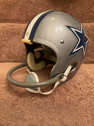 TK2 Style Suspension Football Helmet- 1967 Dallas Cowboys Don Meredith Sports Mem, Cards & Fan Shop:Fan Apparel & Souvenirs:Football-NFL Riddell   
