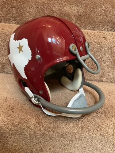 1960 Dallas Texans Riddell Kra-Lite RK2 Suspension Football Helmet Sports Mem, Cards & Fan Shop:Fan Apparel & Souvenirs:Football-NFL Riddell