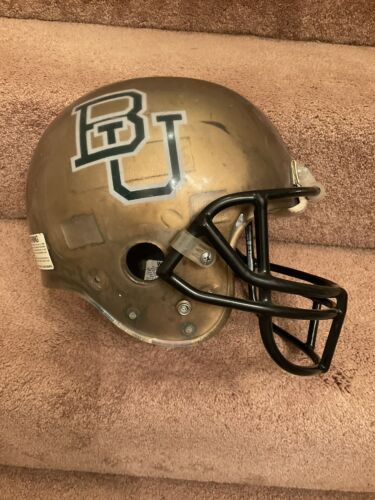 Maxpro MACPRO Baylor Bears 1985 Game Used Clear Shell Football Helmet Rare Sports Mem, Cards & Fan Shop:Autographs-Original:Football-NFL:Helmets WESTBROOKSPORTSCARDS