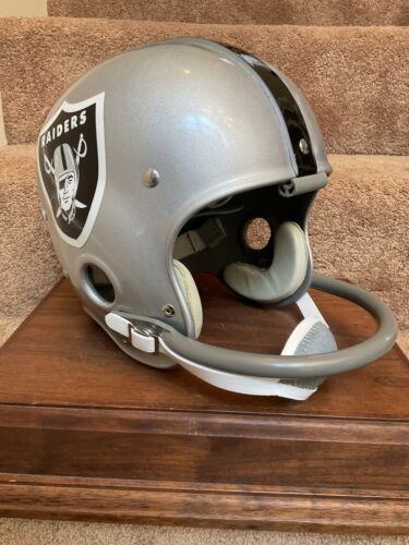Riddell Kra-Lite RK2 Suspension Football Helmet Oakland Raiders Biletnikoff Sports Mem, Cards & Fan Shop:Fan Apparel & Souvenirs:Football-NFL Riddell