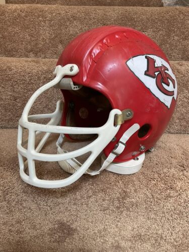 Gladiator Hydra Flo GHH Football Helmet Custom Kansas City Chiefs Willie Lanier Sports Mem, Cards & Fan Shop:Fan Apparel & Souvenirs:Football-NFL Riddell