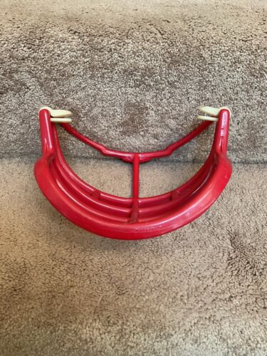 Vintage Red Riddell 1990s DoubleWire Kra-Lite NJOP Football Helmet Facemask RARE Sporting Goods:Team Sports:Football:Clothing, Shoes & Accessories:Helmets & Hats Riddell