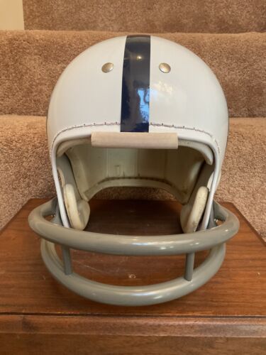 Vintage MacGregor Football Helmet Baltimore Colts Tom Matte Not Clear Shell Sports Mem, Cards & Fan Shop:Fan Apparel & Souvenirs:College-NCAA MacGregor