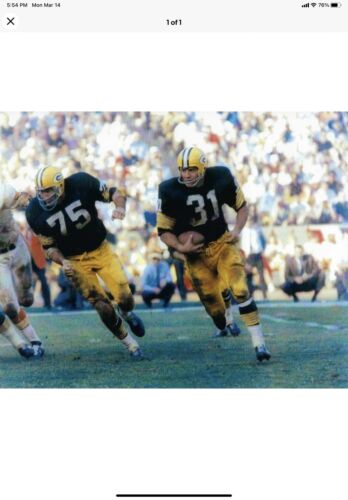 TK2 Style Football Helmet Custom 1967 Green Bay Packers Jim Taylor Super Bowl I Sports Mem, Cards & Fan Shop:Autographs-Original:Football-NFL:Helmets WESTBROOKSPORTSCARDS