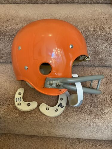 Vintage Riddell 1972 Kra-Lite TK2 Football Helmet Cleveland Browns Gary Collins Sports Mem, Cards & Fan Shop:Fan Apparel & Souvenirs:Football-NFL Riddell   