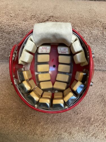 Riddell PAC 3 Red Football Helmet Beautiful Padding Chiefs Falcons Size S Sports Mem, Cards & Fan Shop:Fan Apparel & Souvenirs:Football-NFL Riddell