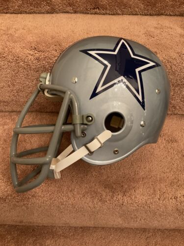 Bob Lilly TK2 Style Dallas Cowboys Football Helmet Authentic Color Paint Sports Mem, Cards & Fan Shop:Fan Apparel & Souvenirs:Football-NFL WESTBROOKSPORTSCARDS