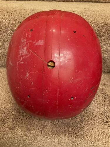 Wilson F2211 Red Football Helmet Isosorb Padding Chiefs Falcons Size 7 Sports Mem, Cards & Fan Shop:Fan Apparel & Souvenirs:Football-NFL Riddell