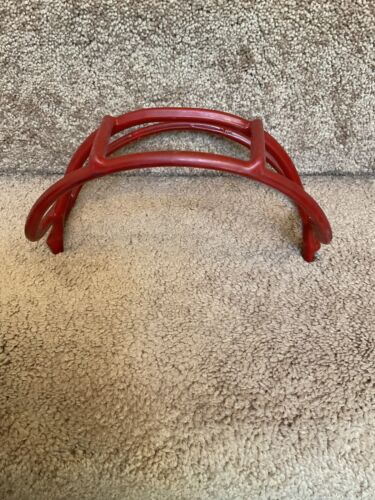 Vintage Red Schutt 1969 OPO Red Dot Football Helmet Large Facemask - RARE Sporting Goods:Team Sports:Football:Clothing, Shoes & Accessories:Helmets & Hats Schutt