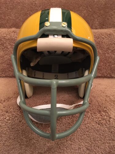 TK2 Style Football Helmet 1962-67 Green Bay Packers Forrest Gregg Sports Mem, Cards & Fan Shop:Autographs-Original:Football-NFL:Helmets WESTBROOKSPORTSCARDS