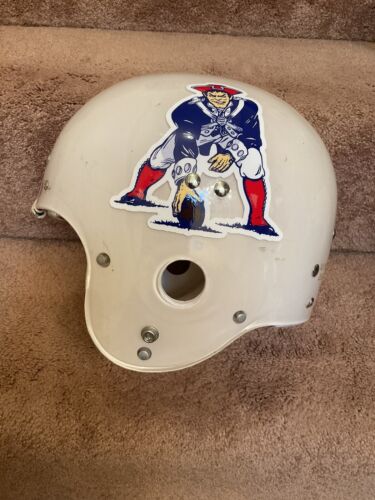 Vintage Clear Shell Wilson F2000 Suspension Football Helmet Boston Patriots 7.5 Sports Mem, Cards & Fan Shop:Fan Apparel & Souvenirs:Football-NFL Riddell