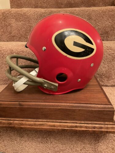 Vintage Riddell Kra-Lite-8 Football Helmet 1970 Georgia Bulldogs Very Rare Sports Mem, Cards & Fan Shop:Fan Apparel & Souvenirs:College-NCAA Riddell   