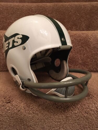 Riddell Kra-Lite RK2 Suspension Football Helmet 1963 New York Jets Sports Mem, Cards & Fan Shop:Fan Apparel & Souvenirs:Football-NFL Riddell   