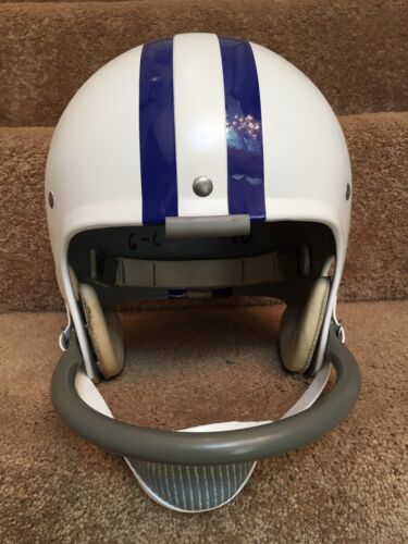 Vintage Riddell Kra-Lite TK5 Football Helmet 1960 Dallas Cowboys Meredith Rookie Sports Mem, Cards & Fan Shop:Fan Apparel & Souvenirs:Football-NFL Riddell