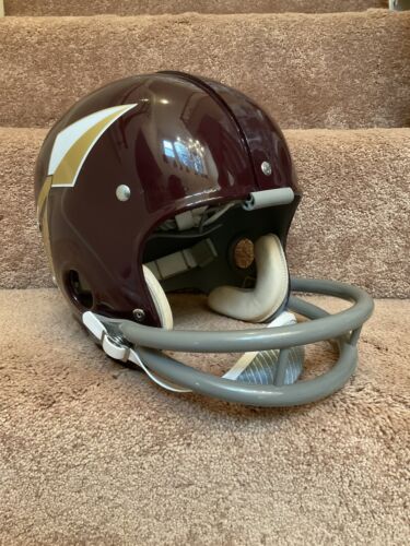 Riddell Kra-Lite RK2 Football Helmet 1965 Washington Redskins Spear Hanburger Sports Mem, Cards & Fan Shop:Fan Apparel & Souvenirs:Football-NFL Riddell